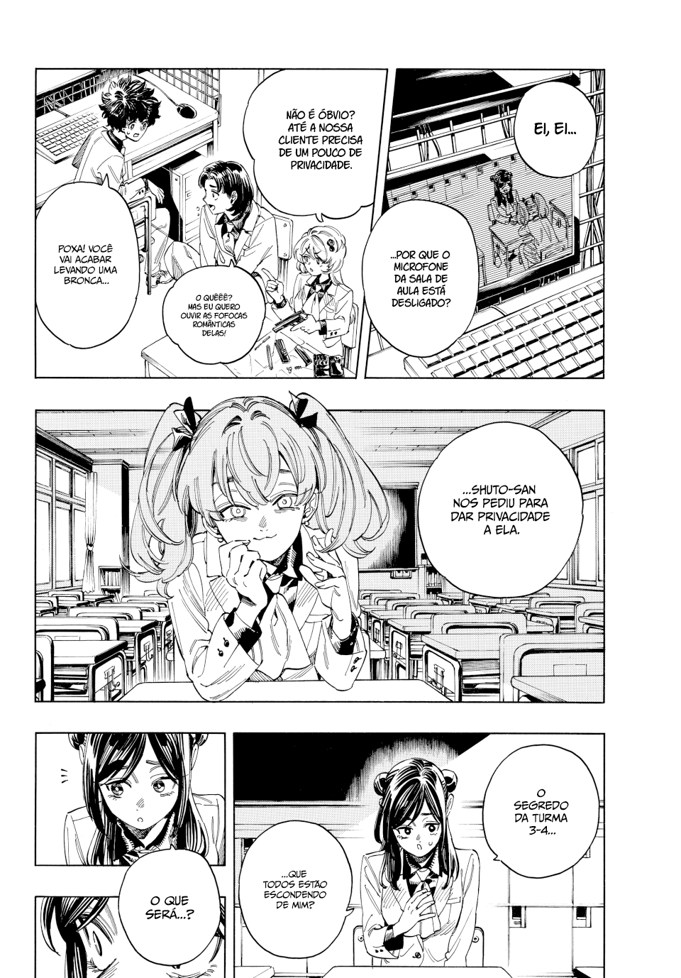 Akabane Honeko no Bodyguard Capítulo 25 Página 4