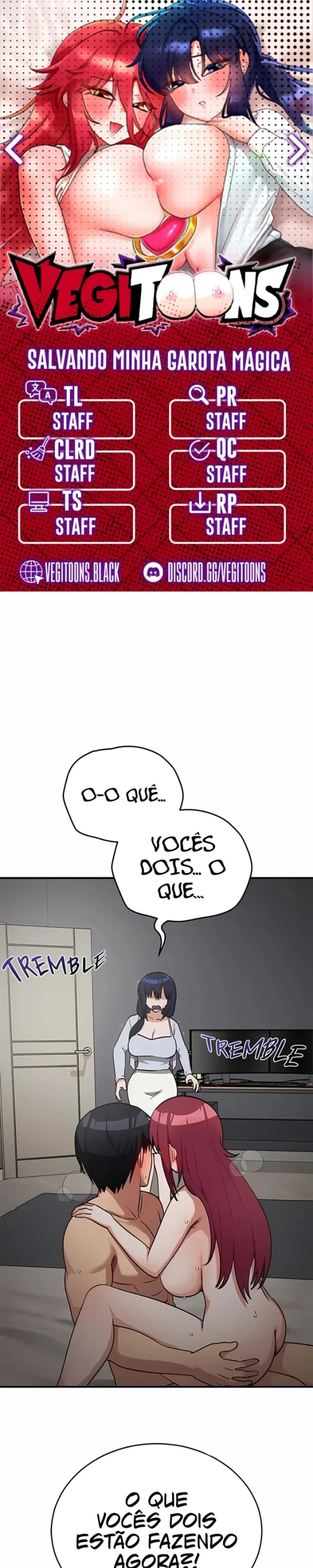 Salvando minha garota mágica Capítulo 38 Página 1