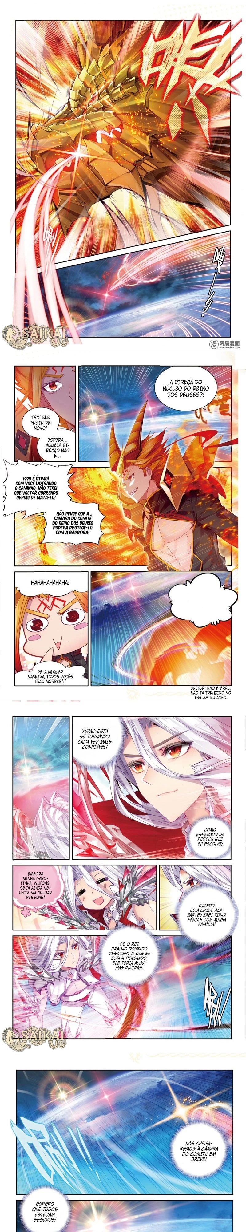 Terra Espiritual (Parte 2.5) - A Lenda do Reino dos Deuses Capítulo 51 Página 5
