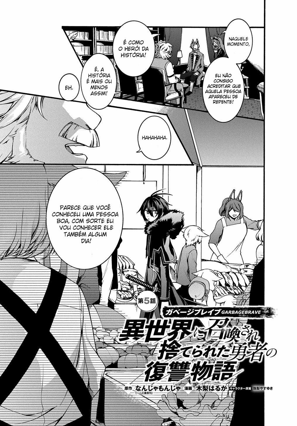 Garbage Brave: Isekai ni Shoukan Sare Suterareta Yuusha no Fukushuu Monogatari Capítulo 5 Página 2