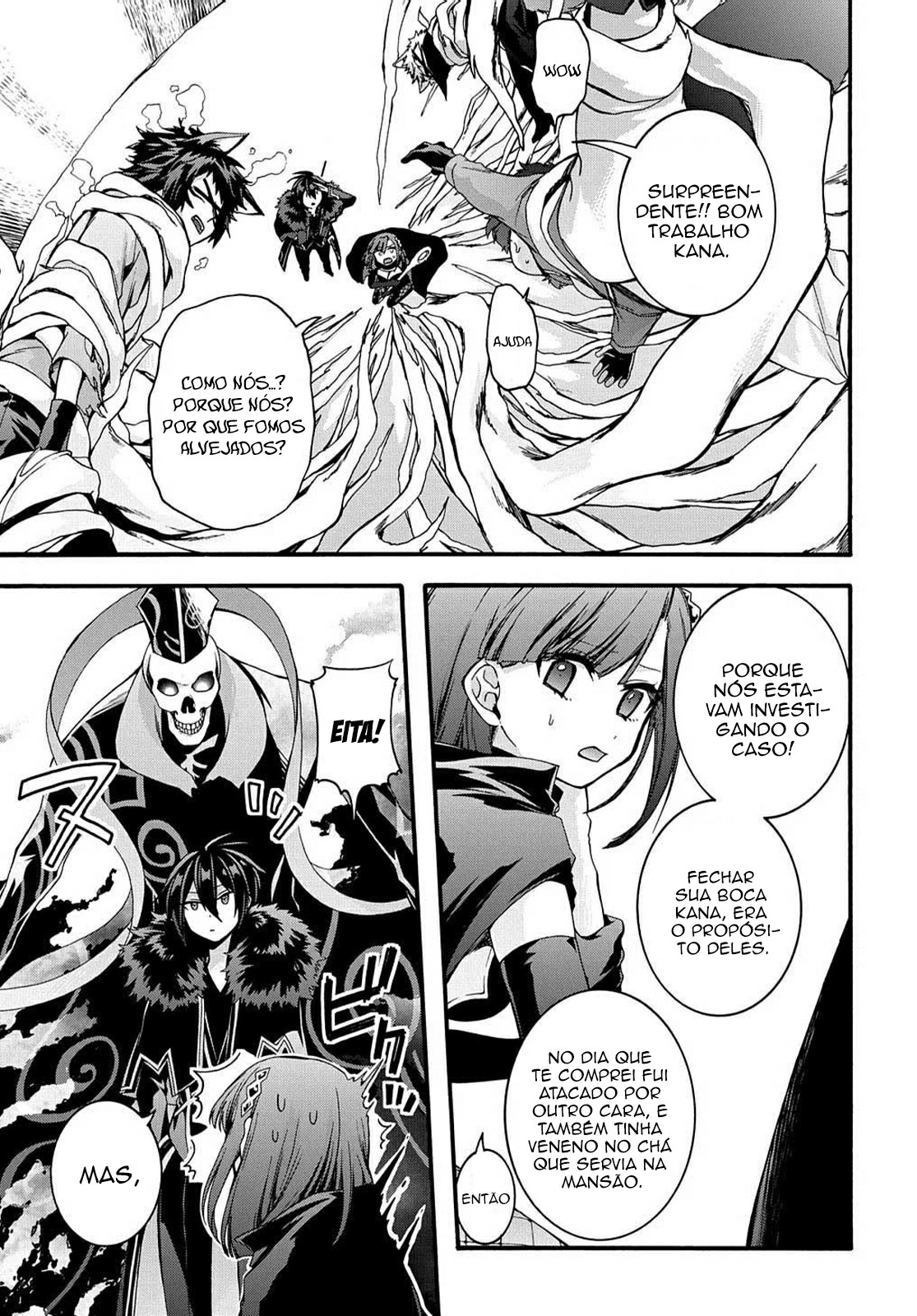 Garbage Brave: Isekai ni Shoukan Sare Suterareta Yuusha no Fukushuu Monogatari Capítulo 13 Página 25