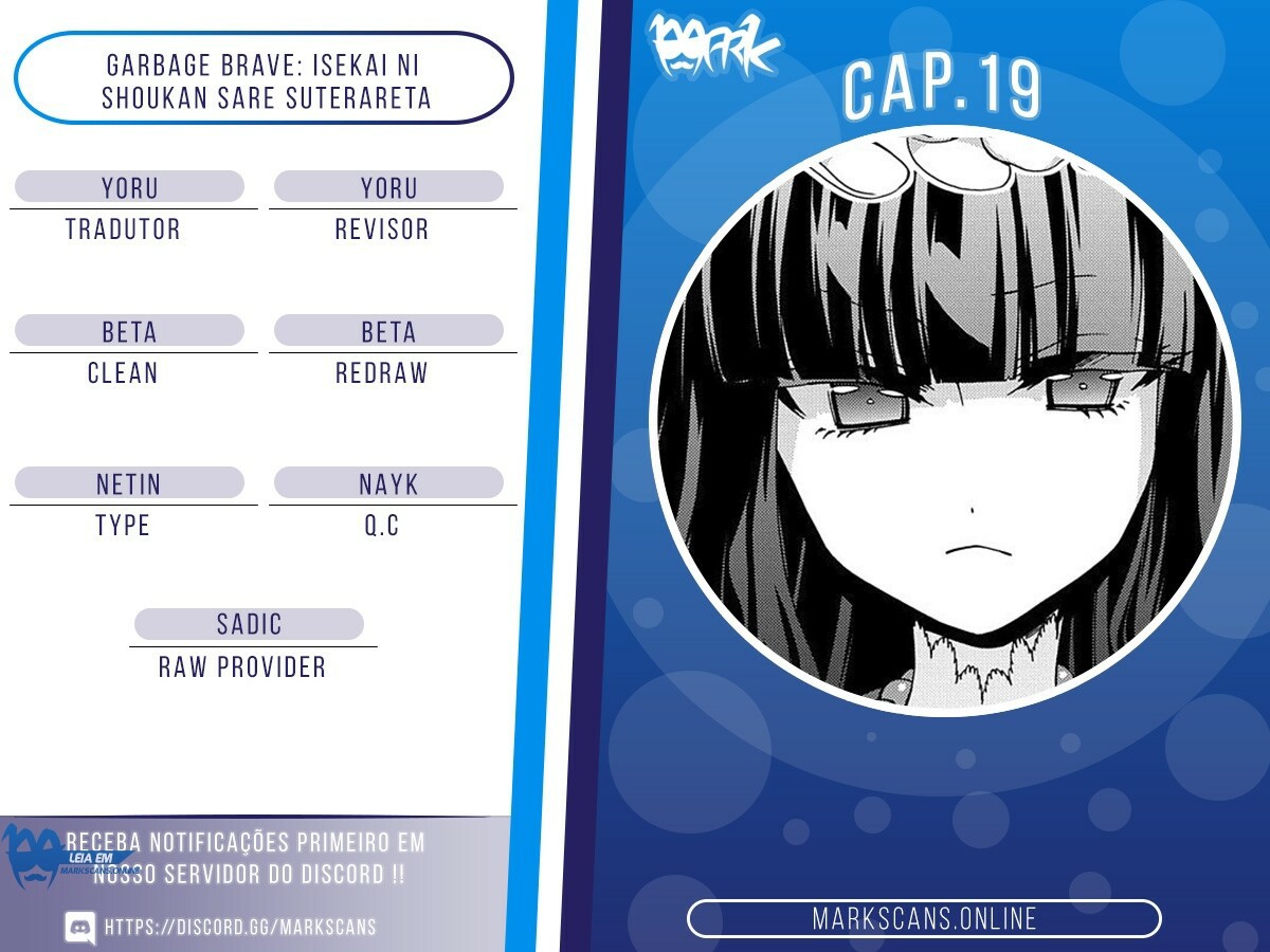 Garbage Brave: Isekai ni Shoukan Sare Suterareta Yuusha no Fukushuu Monogatari Capítulo 19 Página 1