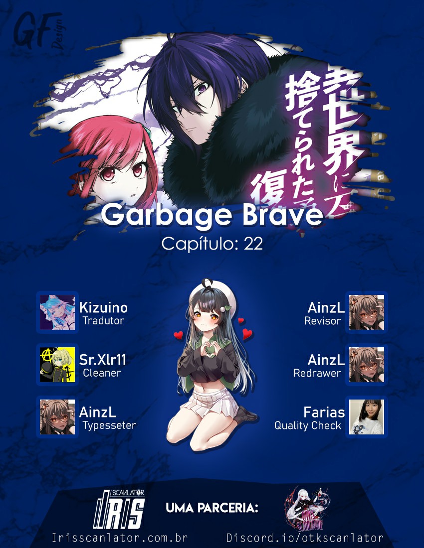 Garbage Brave: Isekai ni Shoukan Sare Suterareta Yuusha no Fukushuu Monogatari Capítulo 22 Página 1