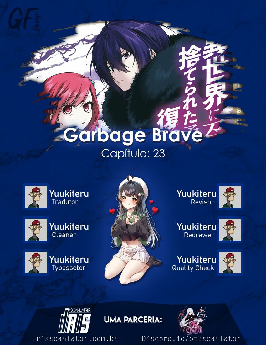 Garbage Brave: Isekai ni Shoukan Sare Suterareta Yuusha no Fukushuu Monogatari Capítulo 23 Página 1