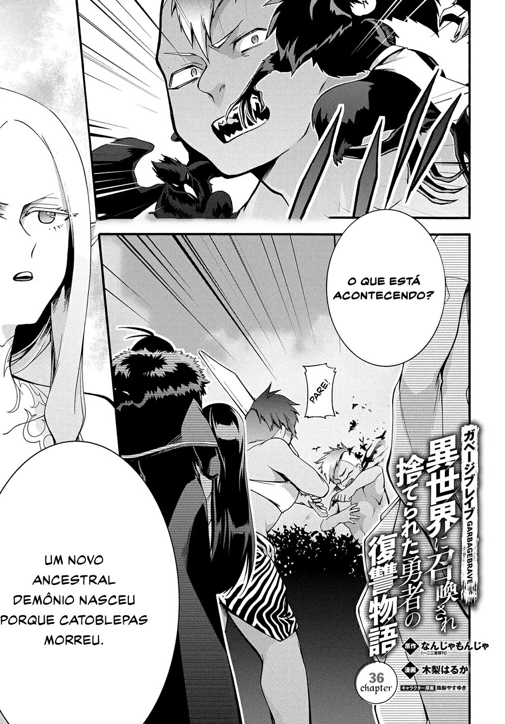Garbage Brave: Isekai ni Shoukan Sare Suterareta Yuusha no Fukushuu Monogatari Capítulo 36 Página 2