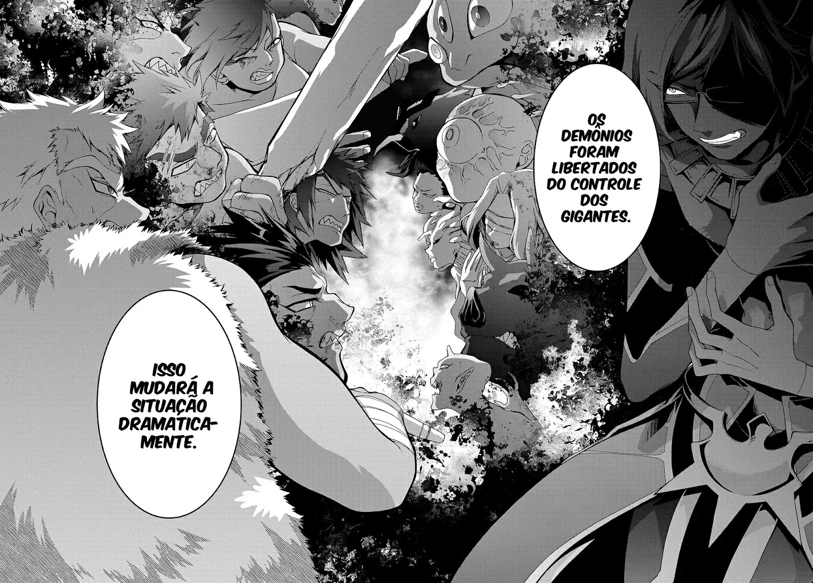 Garbage Brave: Isekai ni Shoukan Sare Suterareta Yuusha no Fukushuu Monogatari Capítulo 36 Página 3