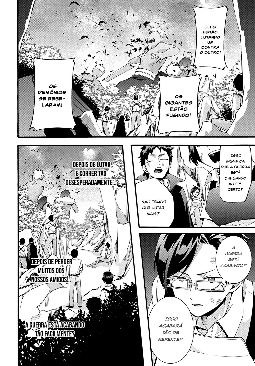 Garbage Brave: Isekai ni Shoukan Sare Suterareta Yuusha no Fukushuu Monogatari Capítulo 36 Página 4
