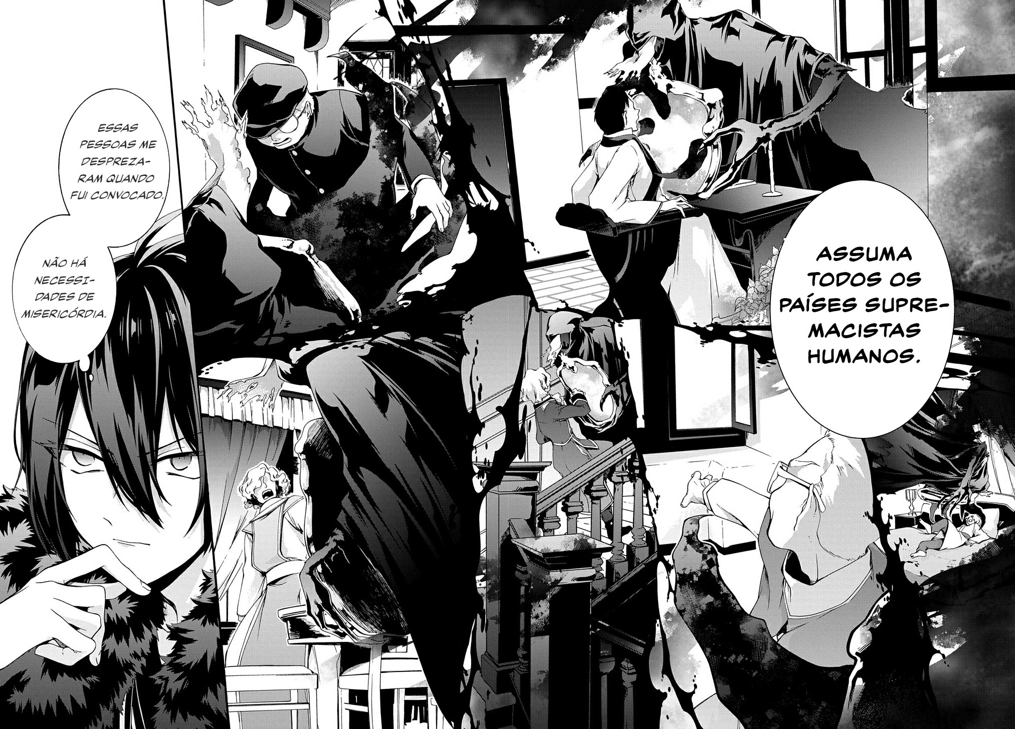 Garbage Brave: Isekai ni Shoukan Sare Suterareta Yuusha no Fukushuu Monogatari Capítulo 38 Página 3