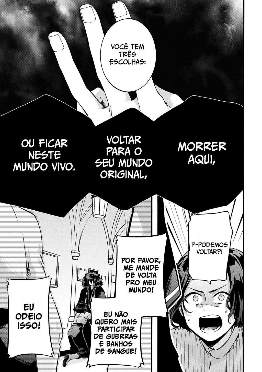 Garbage Brave: Isekai ni Shoukan Sare Suterareta Yuusha no Fukushuu Monogatari Capítulo 47 Página 12