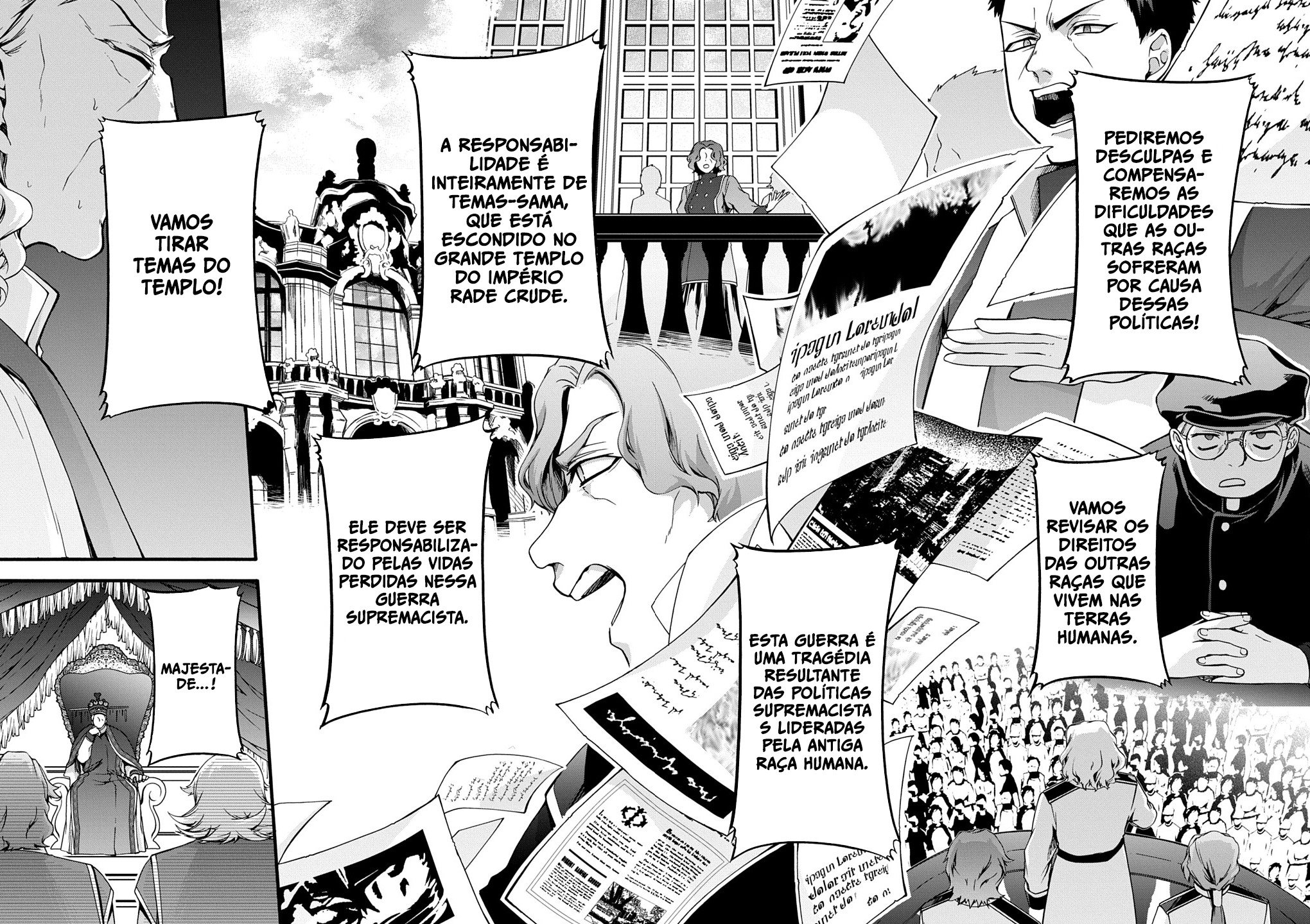 Garbage Brave: Isekai ni Shoukan Sare Suterareta Yuusha no Fukushuu Monogatari Capítulo 48 Página 7