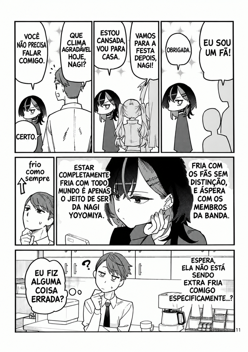 The Reason Yoimiya Nagi Makes Late-Night Meals for Her Manager Capítulo 1 Página 11