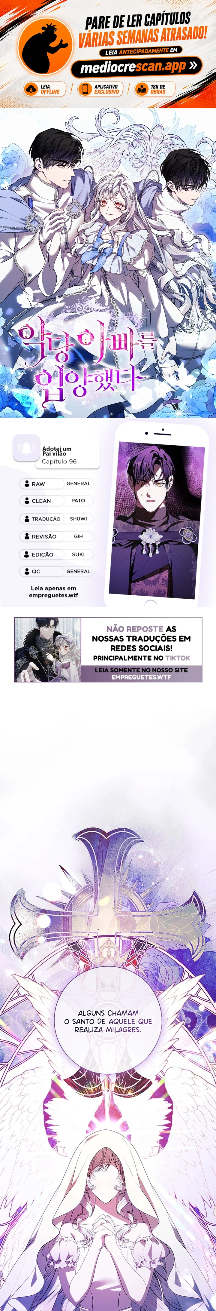 Eu Adotei um Pai Vilão Capítulo 96 Página 1
