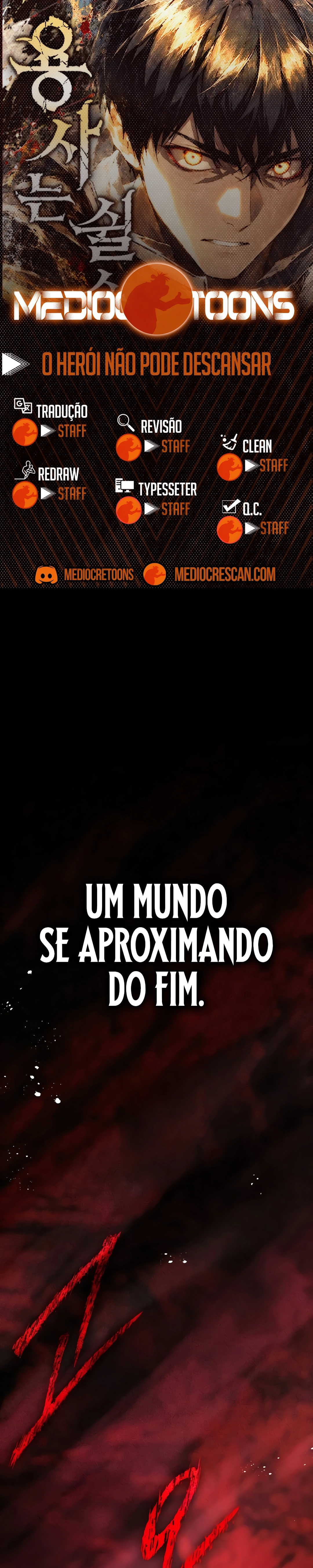 O Herói Não Pode Descansar Capítulo 1 Página 1
