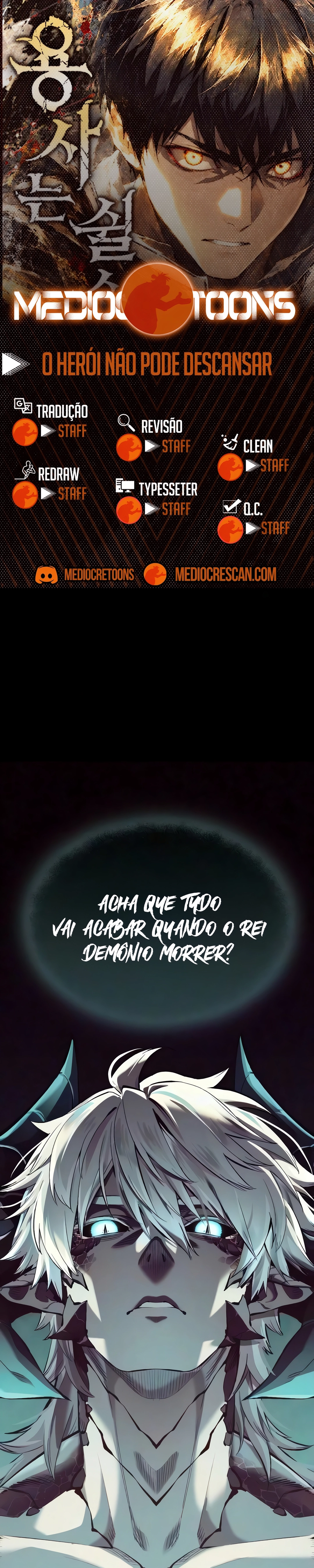 O Herói Não Pode Descansar Capítulo 2 Página 1