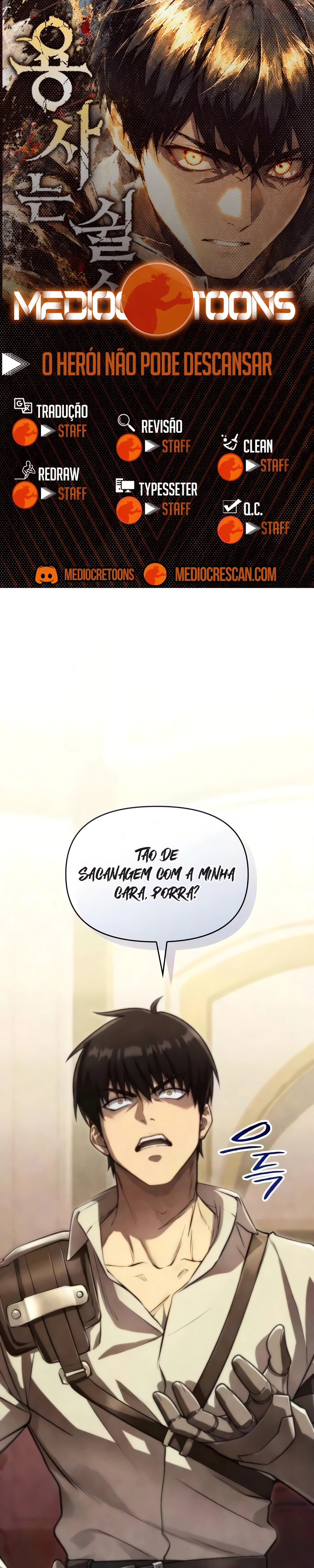 O Herói Não Pode Descansar Capítulo 4 Página 1