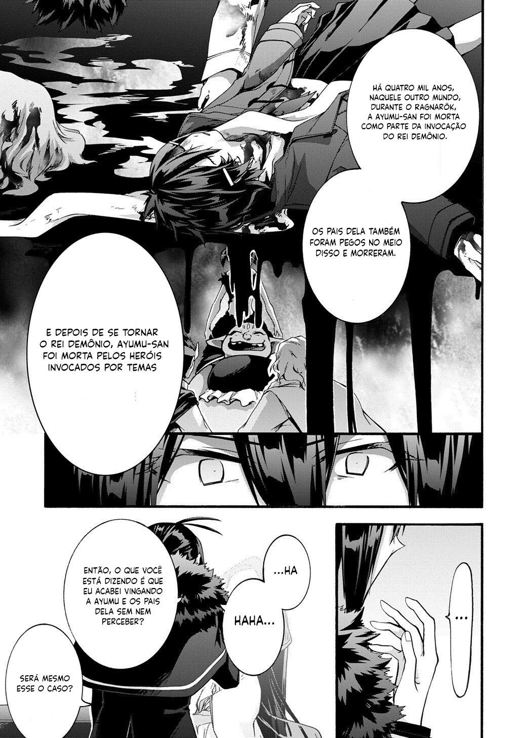 Garbage Brave: Isekai ni Shoukan Sare Suterareta Yuusha no Fukushuu Monogatari Capítulo 54 Página 7