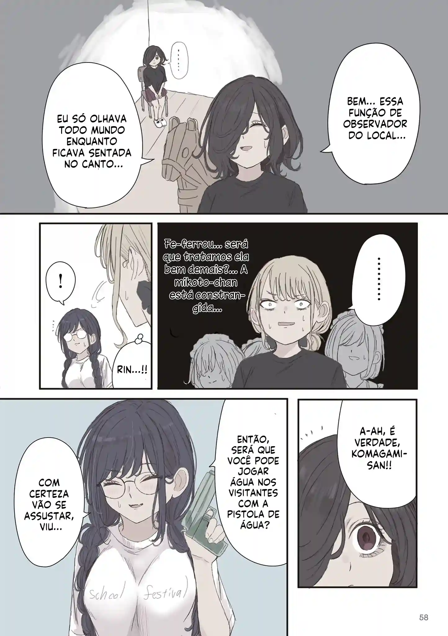 Mikoto-chan não Quer Ser Odiada! Extras do Twitter Capítulo 82 Página 5