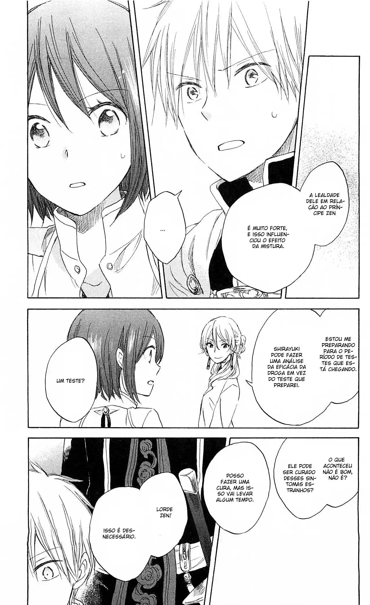 Akagami no Shirayukihime Capítulo 28 Página 14