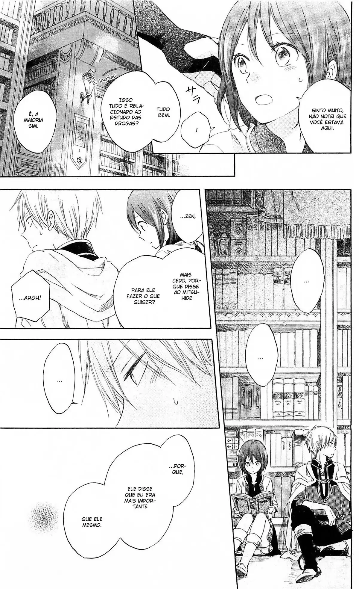Akagami no Shirayukihime Capítulo 28 Página 26