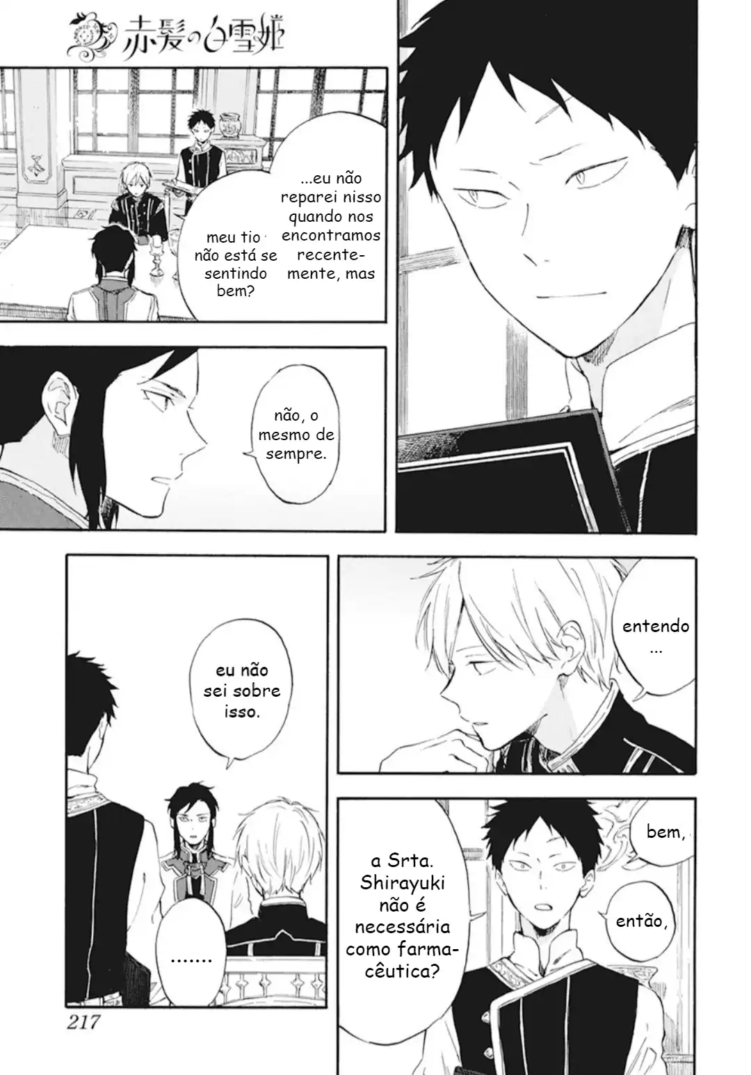 Akagami no Shirayukihime Capítulo 130 Página 11