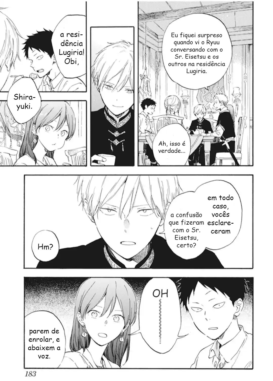 Akagami no Shirayukihime Capítulo 131 Página 3