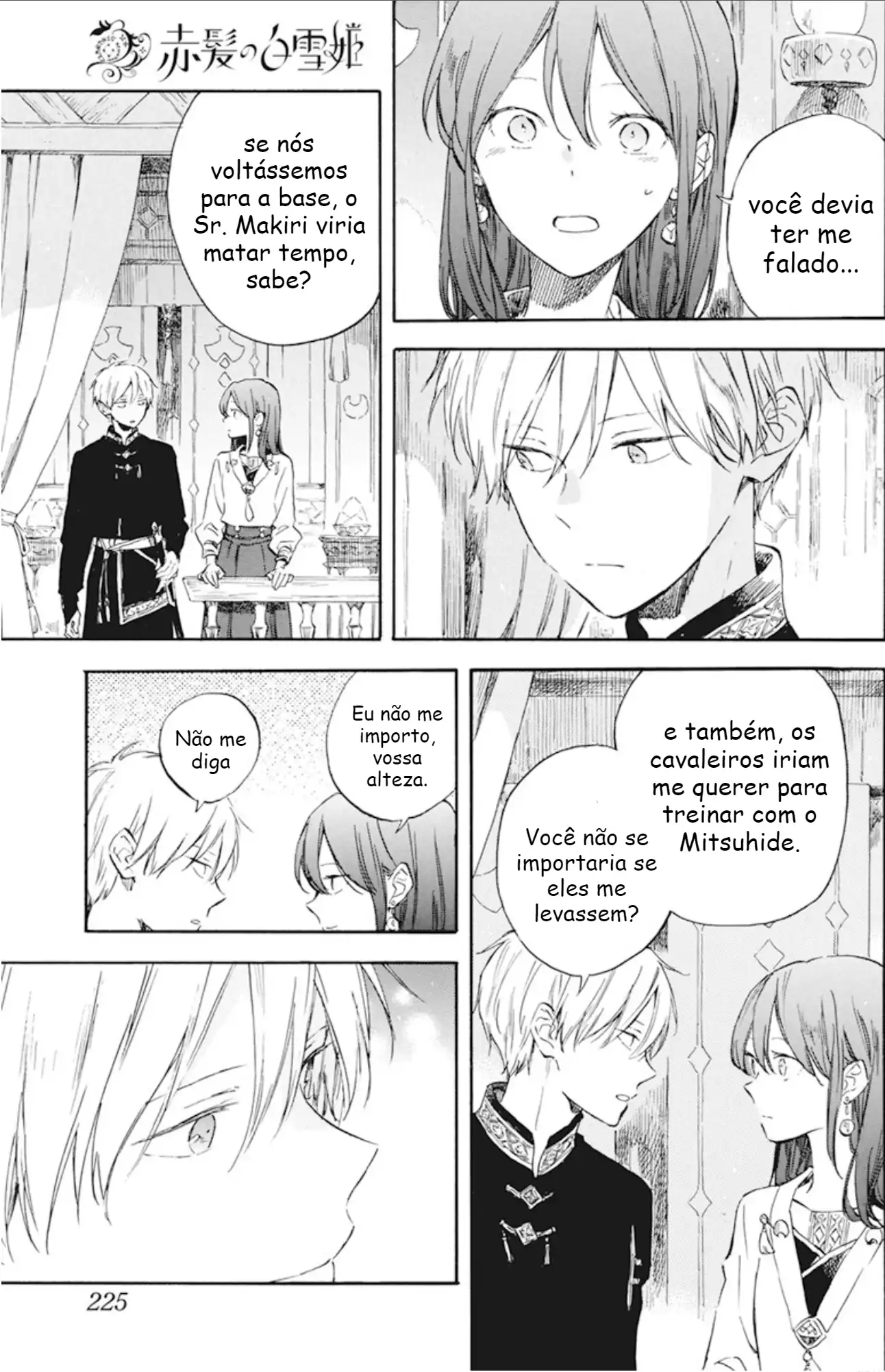 Akagami no Shirayukihime Capítulo 132 Página 9