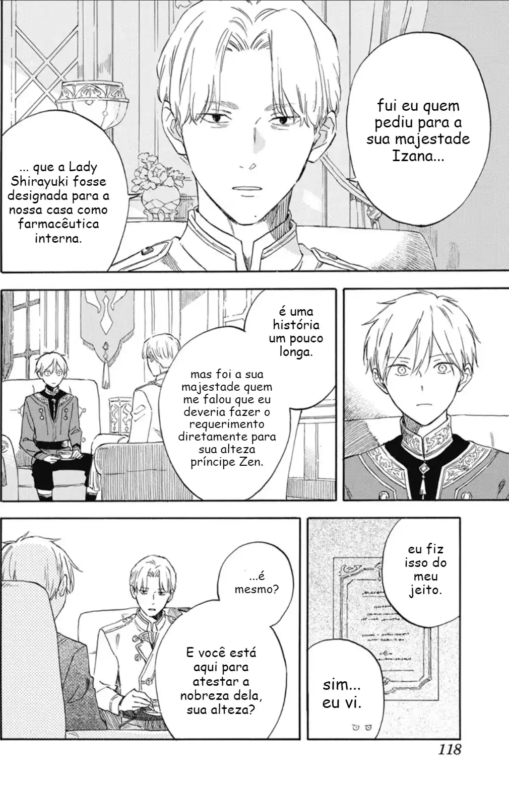 Akagami no Shirayukihime Capítulo 134 Página 11