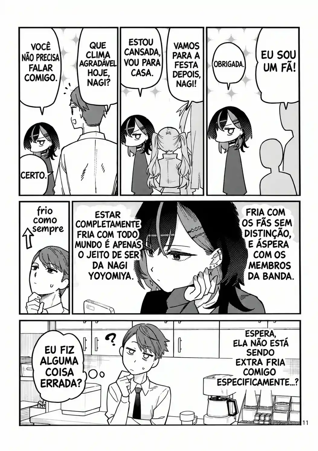 Por que Yoimiya Nagi finge fazer um banquete Capítulo 1 Página 11