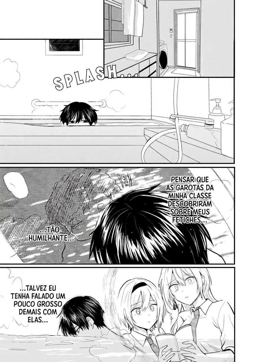 O resultado de eu, um cara comum sem nada, que salvou as belas irmãs gêmeas arriscando a vida, na verdade sendo um yandere, acabou deixando as duas realmente irritadas Capítulo 4 Página 32