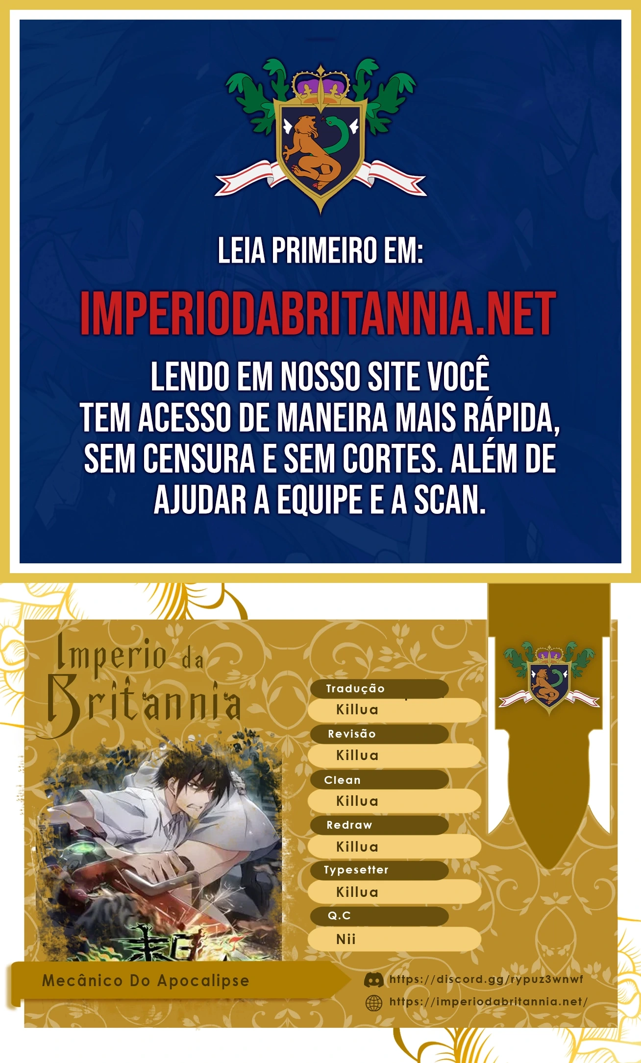 Mecânico do Apocalipse Capítulo 46 Página 1