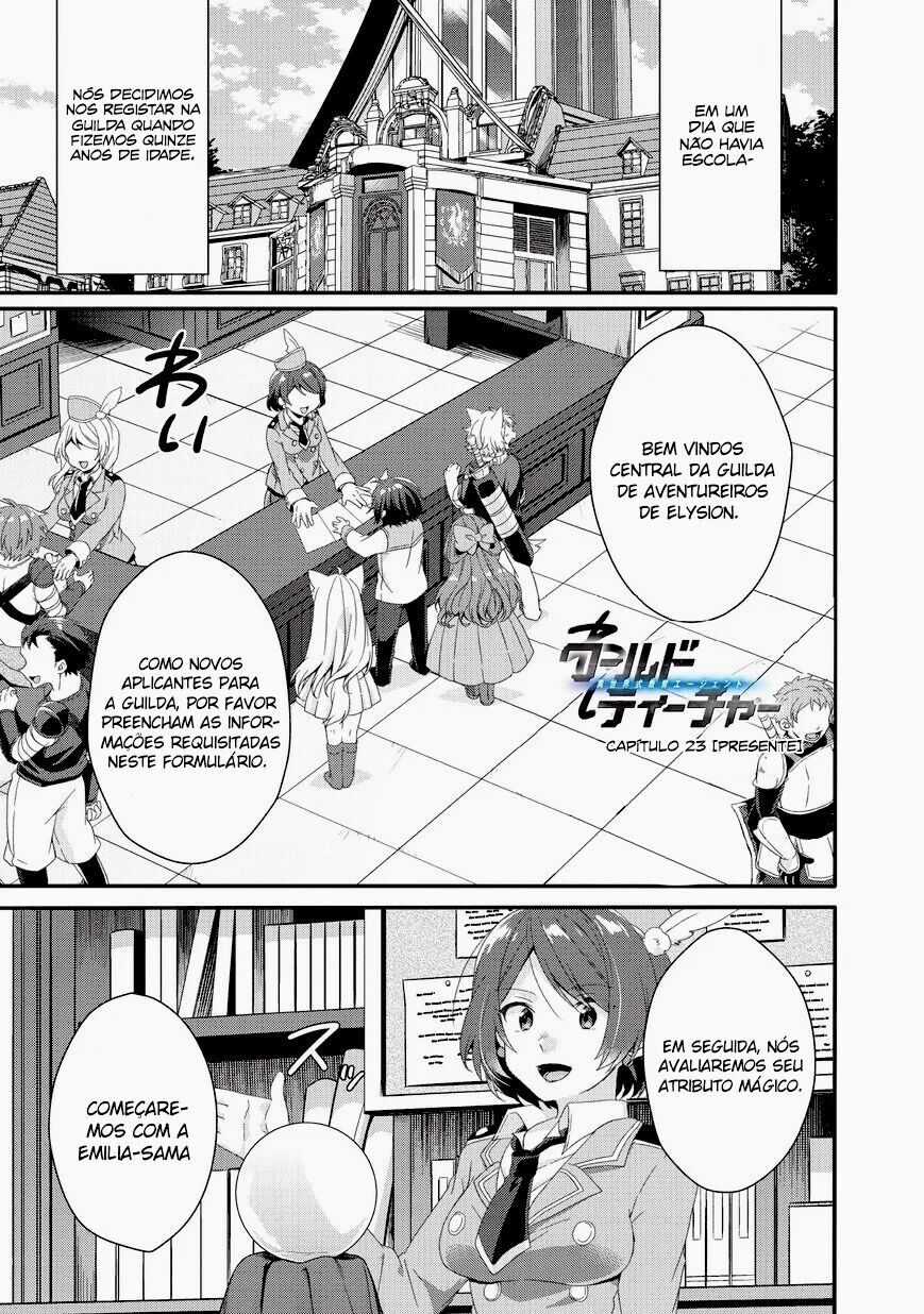 World Teacher: Isekaishiki Kyouiku Agent Capítulo 23 Página 2
