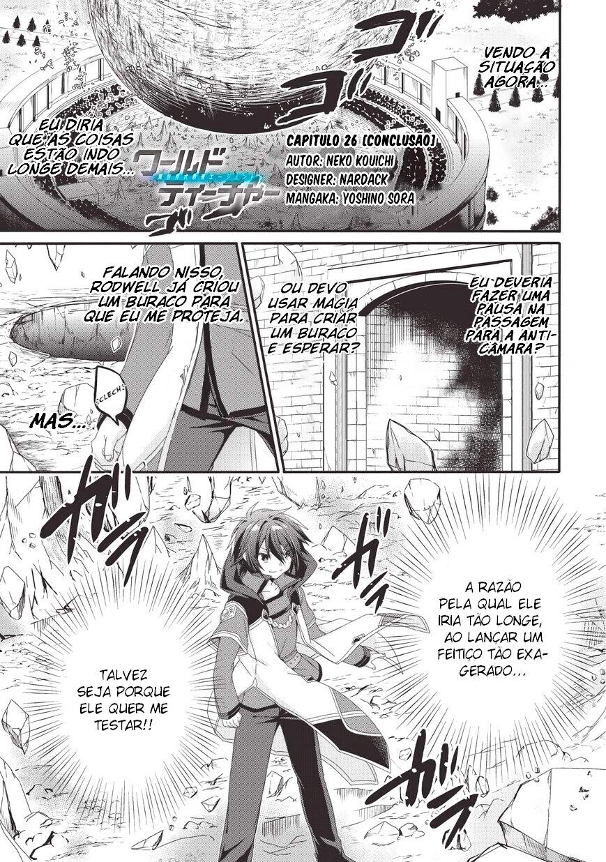 World Teacher: Isekaishiki Kyouiku Agent Capítulo 26 Página 2
