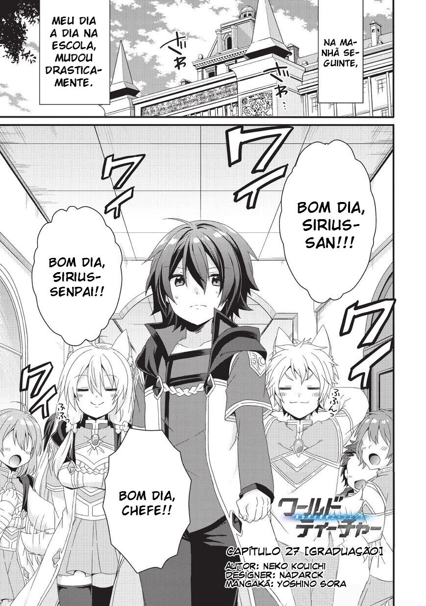 World Teacher: Isekaishiki Kyouiku Agent Capítulo 27 Página 1