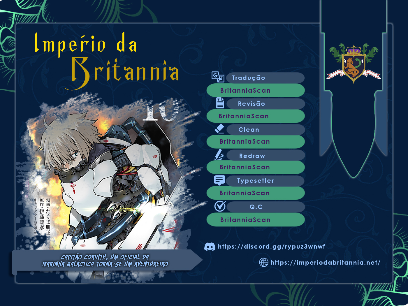 Capitão Corinth: Um Oficial da Marinha Galáctica Torna-se um Aventureiro Capítulo 48.1 Página 1