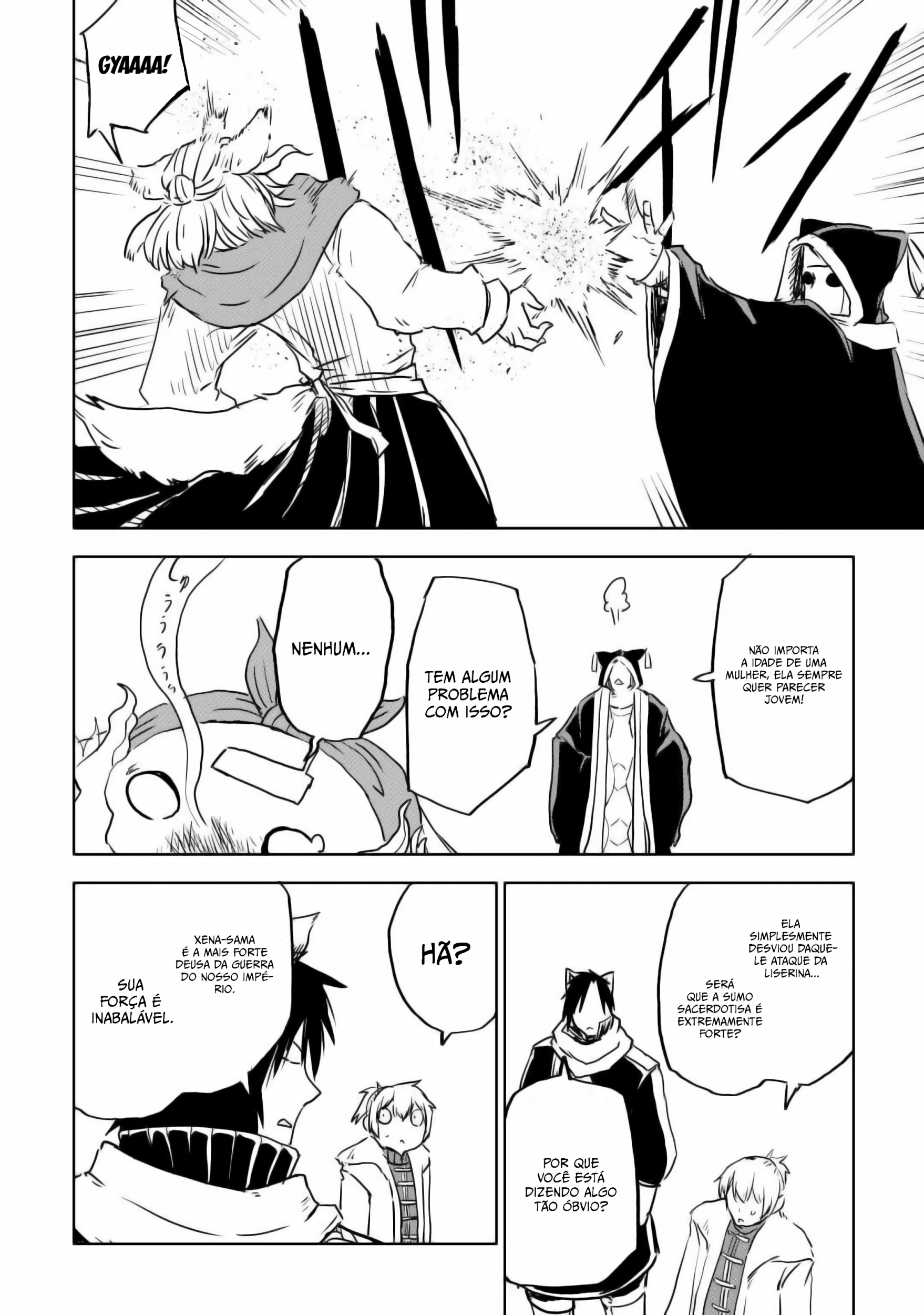 Multi-Mind Mayhem: Isekai Tensei Soudouki Capítulo 98 Página 8