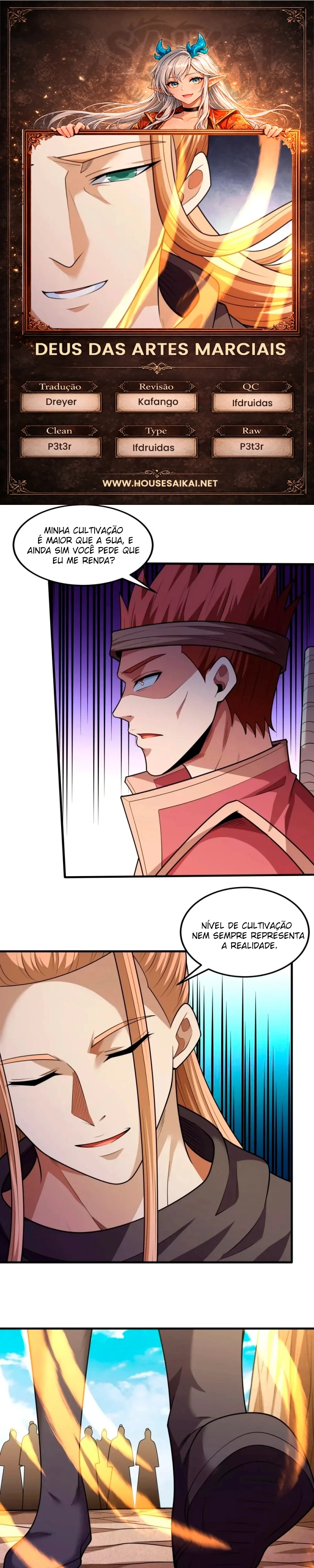 Deus das Artes Marciais Capítulo 260.3 Página 1