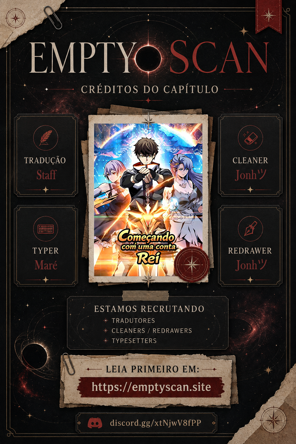Começando Com Uma Conta Rei Capítulo 54 Página 1
