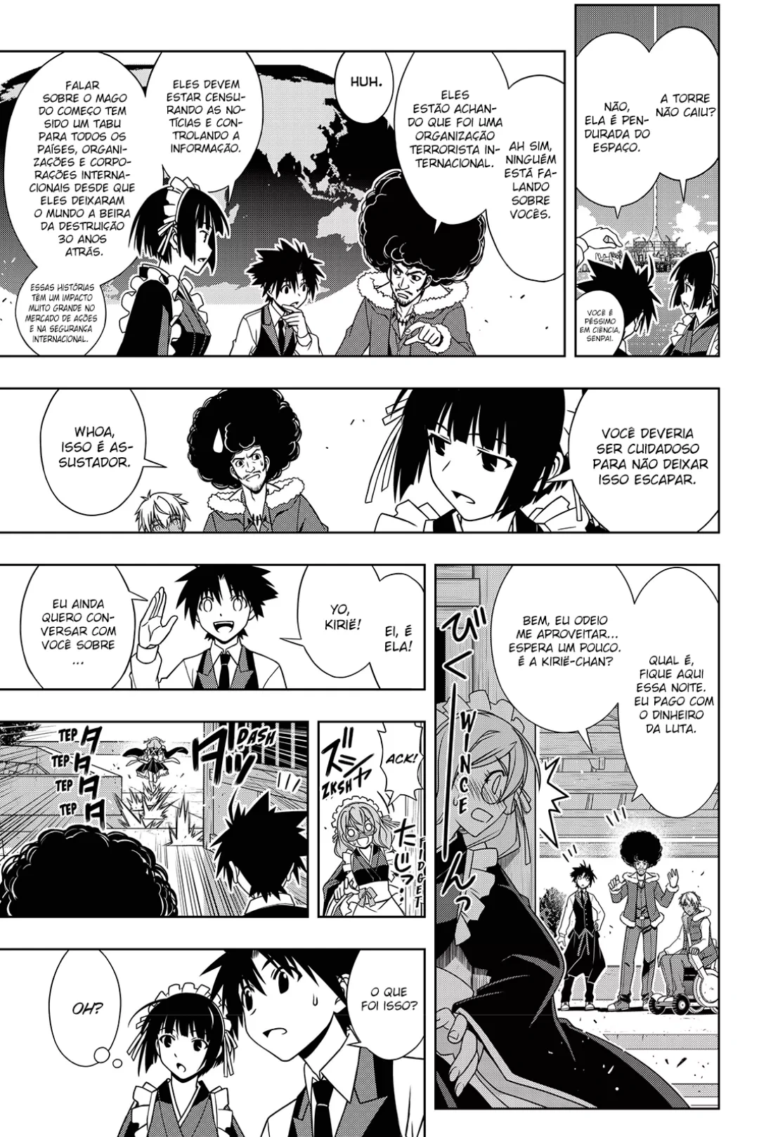 UQ HOLDER! Capítulo 135 Página 14