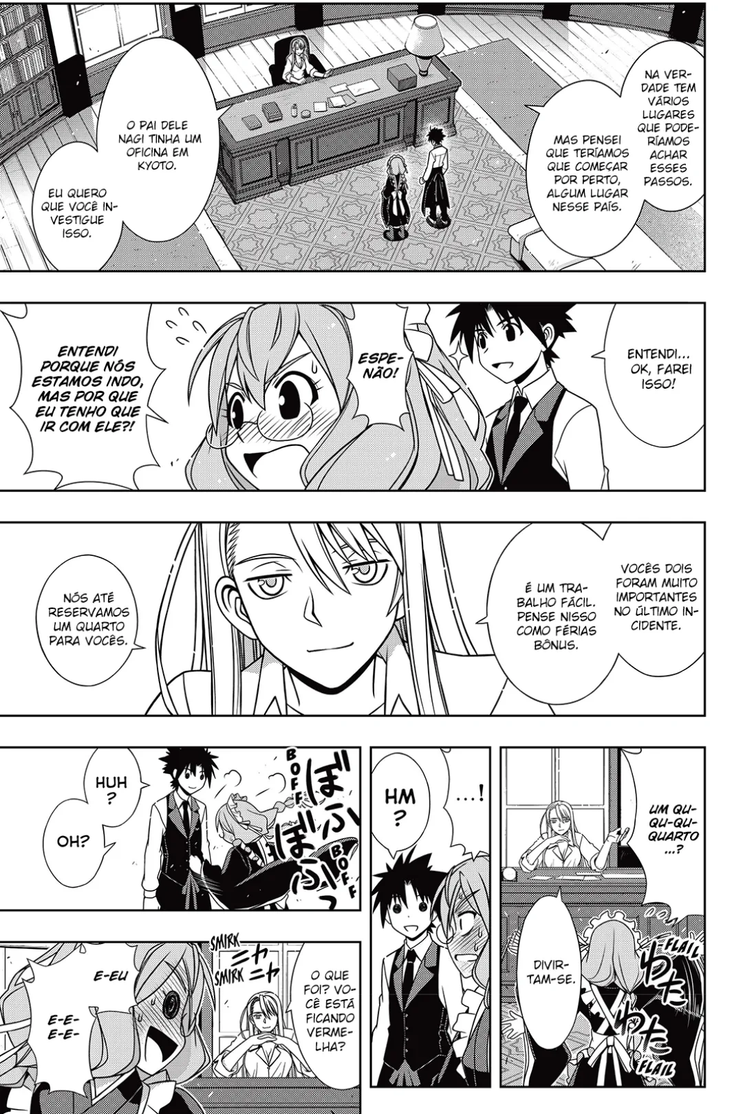 UQ HOLDER! Capítulo 136 Página 7