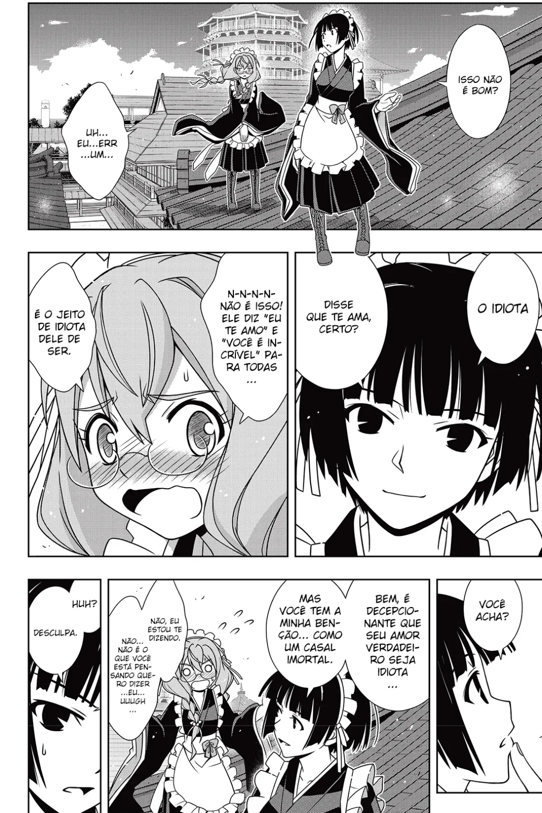 UQ HOLDER! Capítulo 136 Página 10