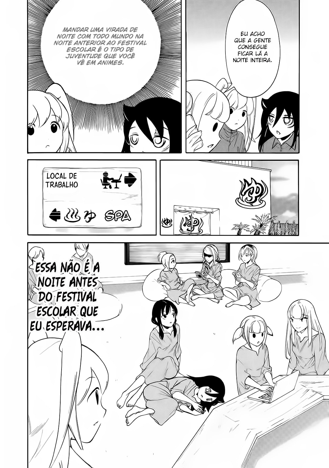 Não Importa Como Eu Olhe, A Culpa É De Vocês, Eu Não Sou Popular! Capítulo 213.3 Página 14