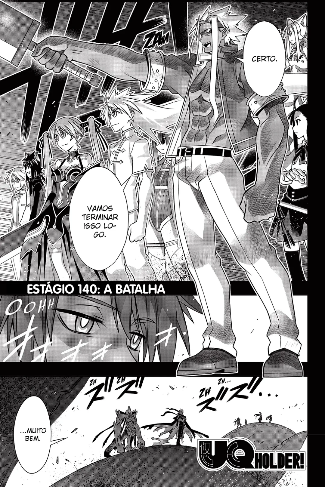 UQ HOLDER! Capítulo 140 Página 3