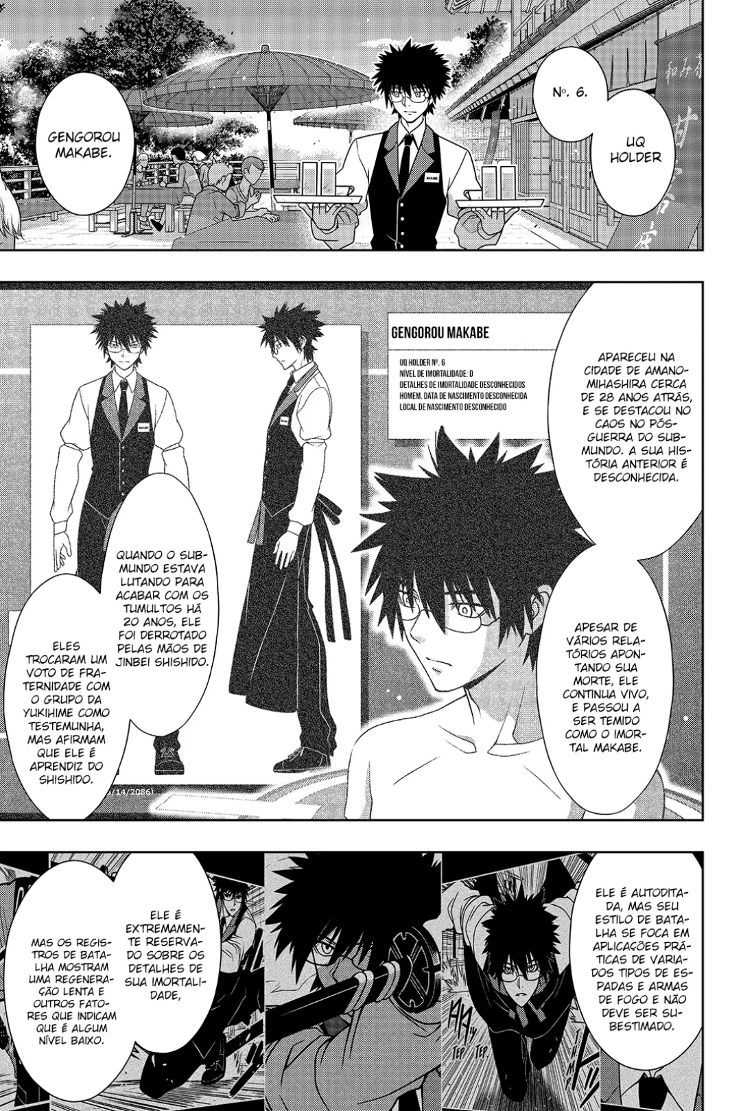 UQ HOLDER! Capítulo 141 Página 14