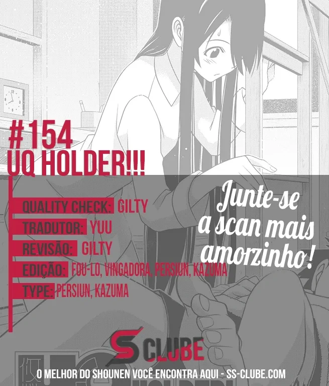 UQ HOLDER! Capítulo 154 Página 1