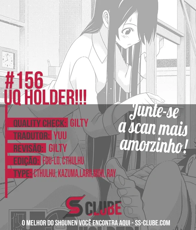 UQ HOLDER! Capítulo 156 Página 1