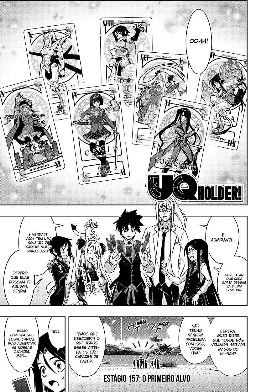 UQ HOLDER! Capítulo 157 Página 3
