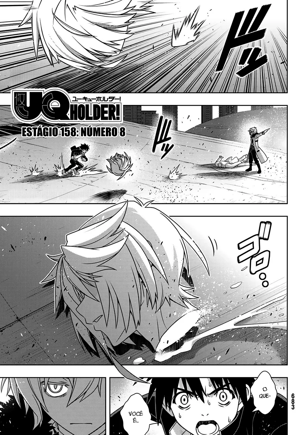 UQ HOLDER! Capítulo 158 Página 2