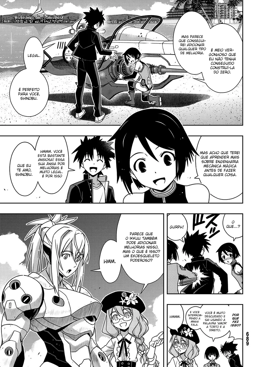 UQ HOLDER! Capítulo 158 Página 7