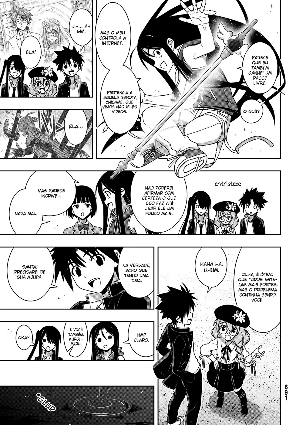 UQ HOLDER! Capítulo 158 Página 9