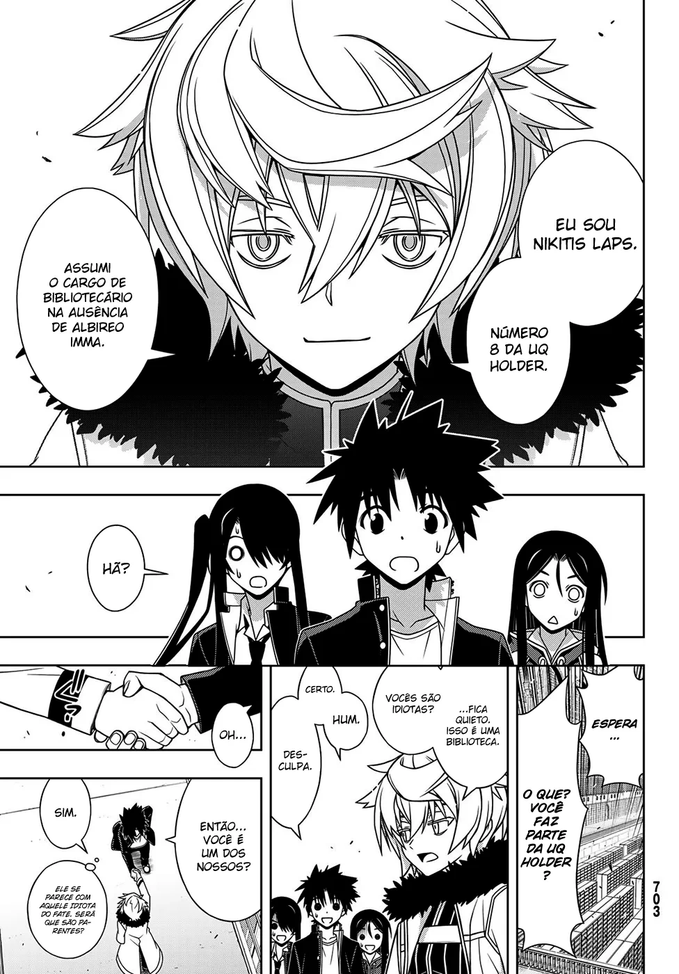 UQ HOLDER! Capítulo 158 Página 20